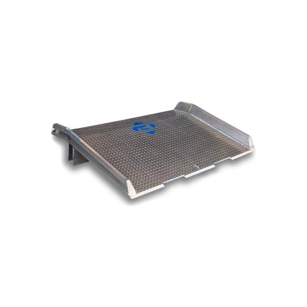 Bluff Mfg Bluff Speedy Board Aluminum Dock Board, Welded Aluminum Curb 60x48 10,000 Lb. 10ATD6048 - main